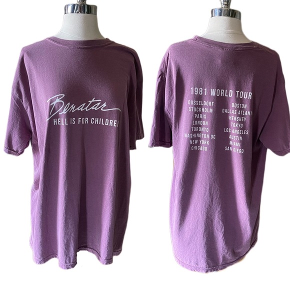 honorable citizens Tops Hell Is For Children Purple 981